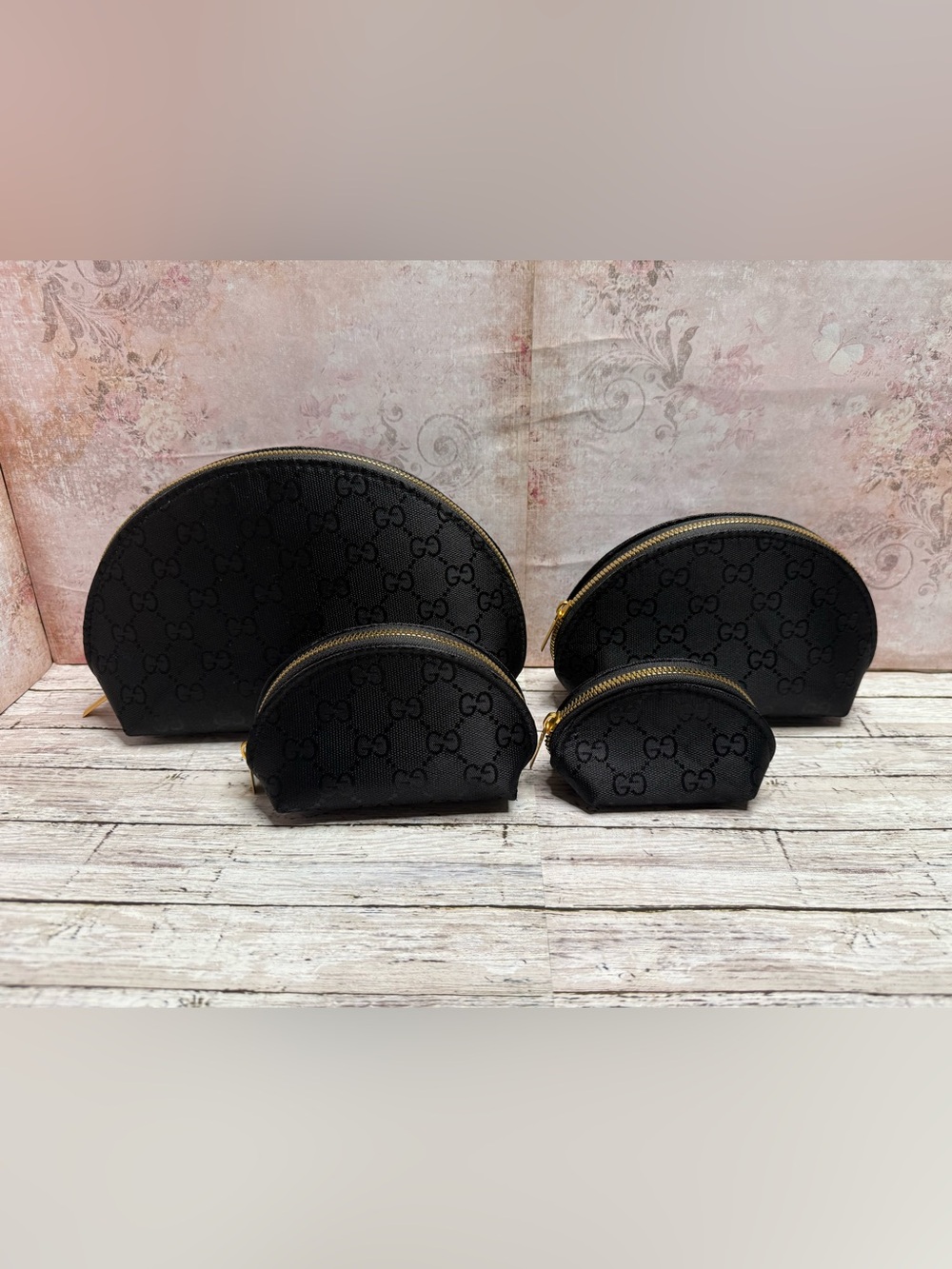 Fashion cosmetic makeup bag set